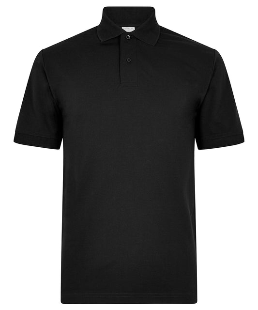 Kustom Kit KK423 Regular fit recycled Superwash® 60°C polo in Black