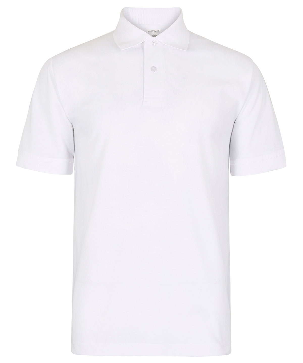 Kustom Kit KK423 Regular fit recycled Superwash® 60°C polo in White