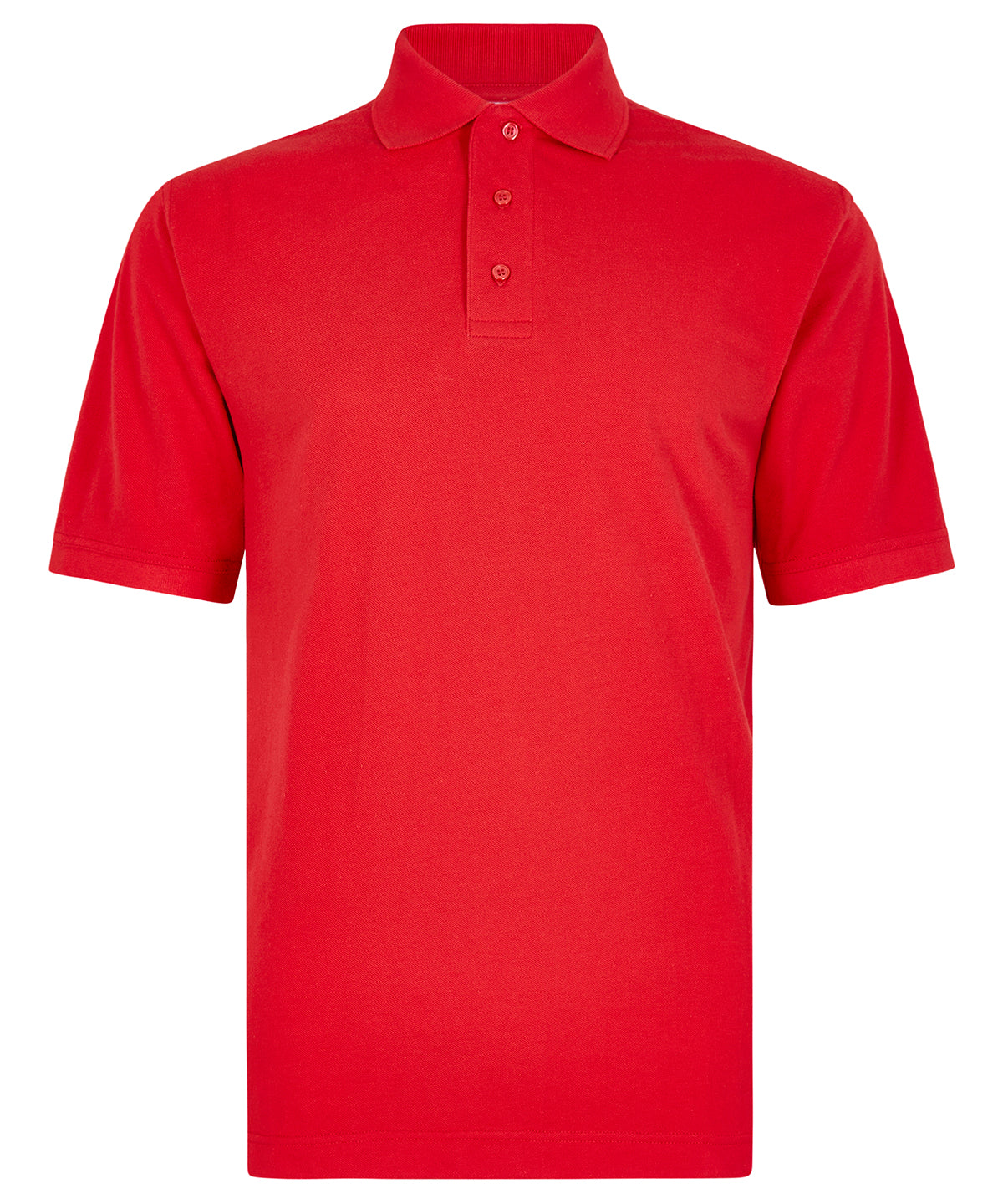 Kustom Kit KK460 Classic fit cotton Klassic Superwash® 60° polo in Tomato Red