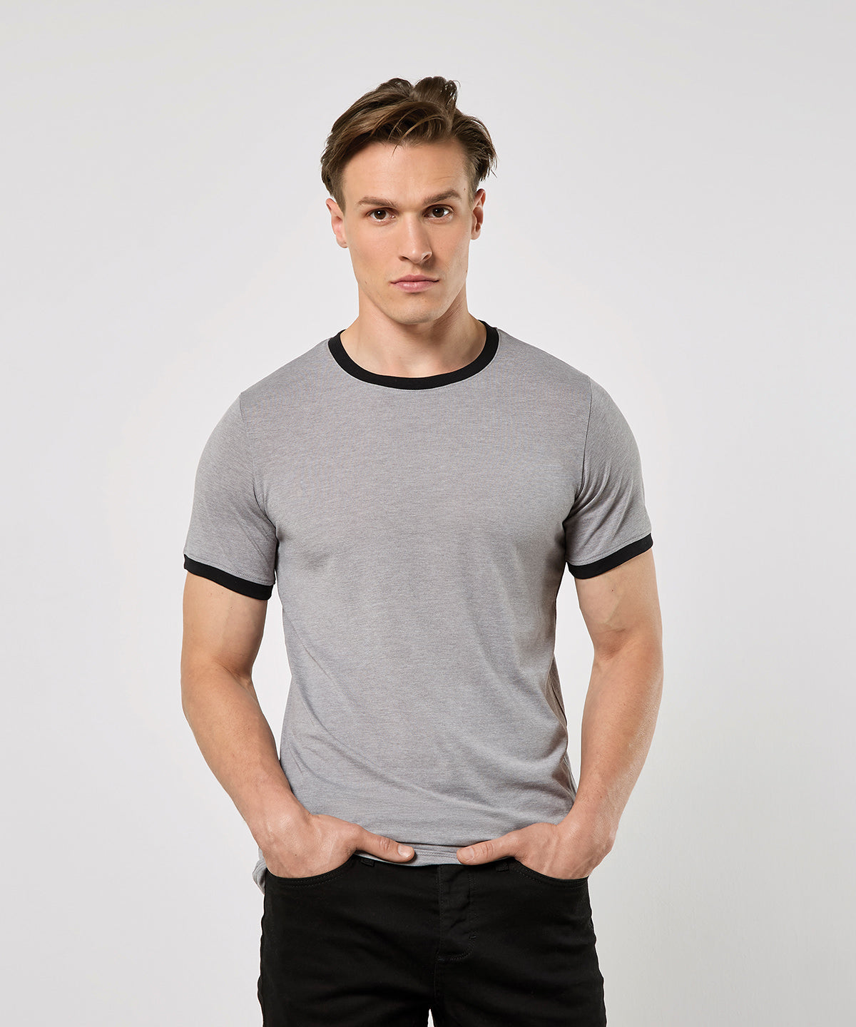 Kustom Kit KK508 Fashion fit ringer tee