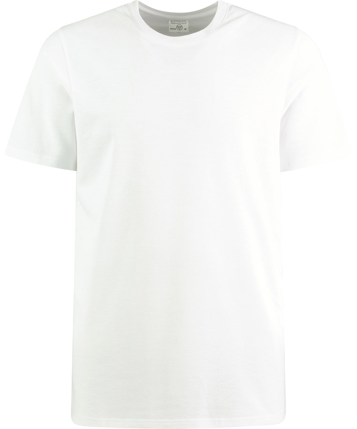 Kustom Kit KK530 Superwash® 60° piqué tee (regular fit) in White