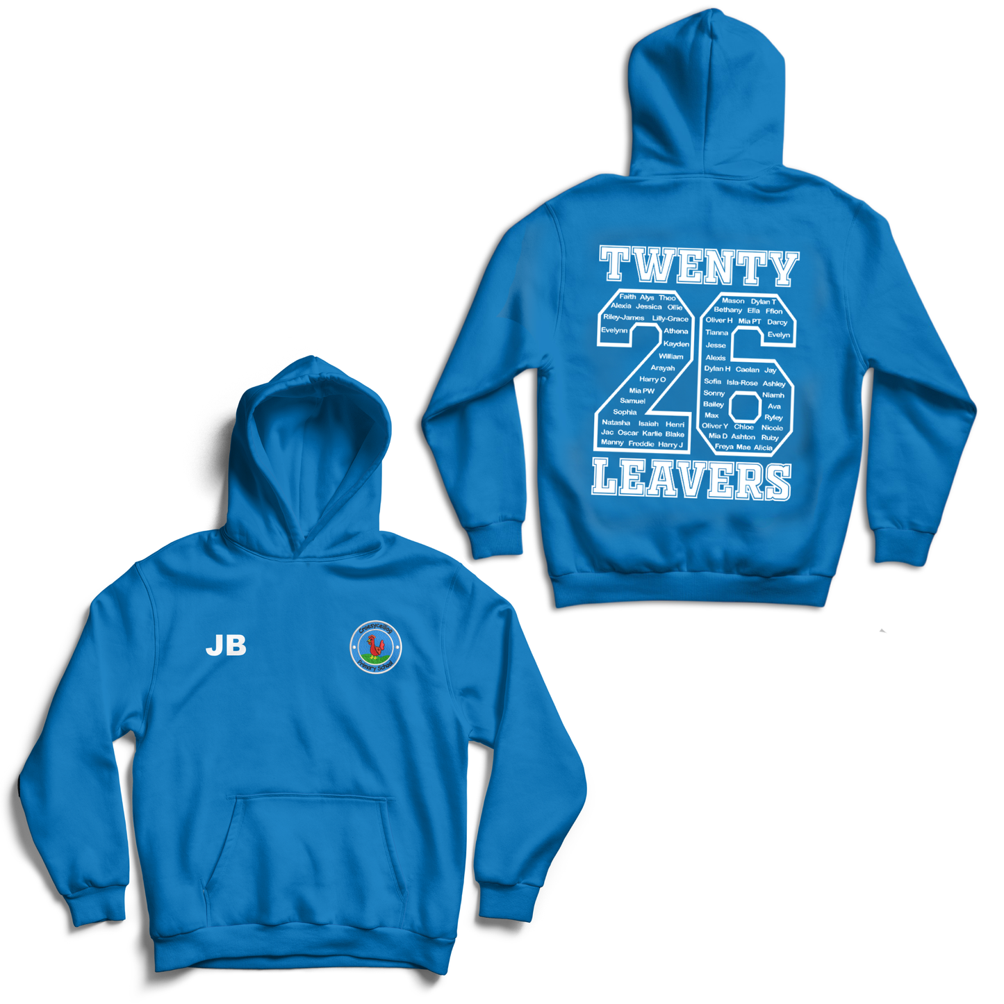 Croesyceiliog Primary Leavers Hoodies - Kids Sizes