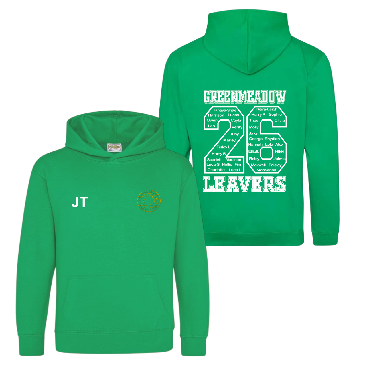 Greenmeadow Primary Leavers Hoodies (KIDS SIZE)