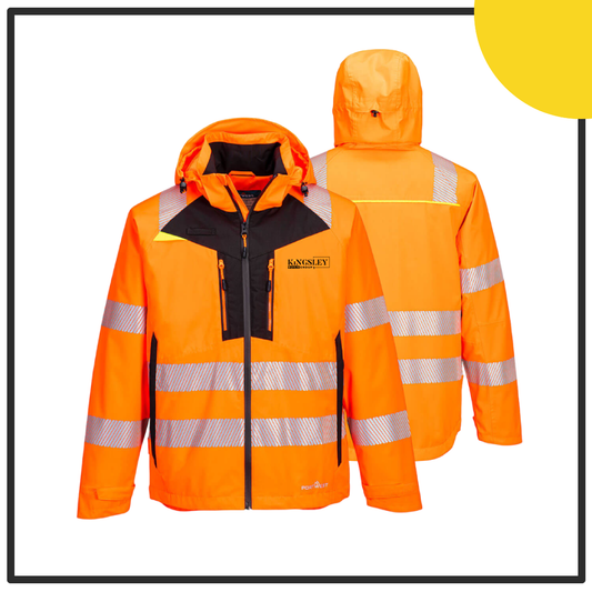 Portwest - DX462 Hi-Vis Rain Jacket