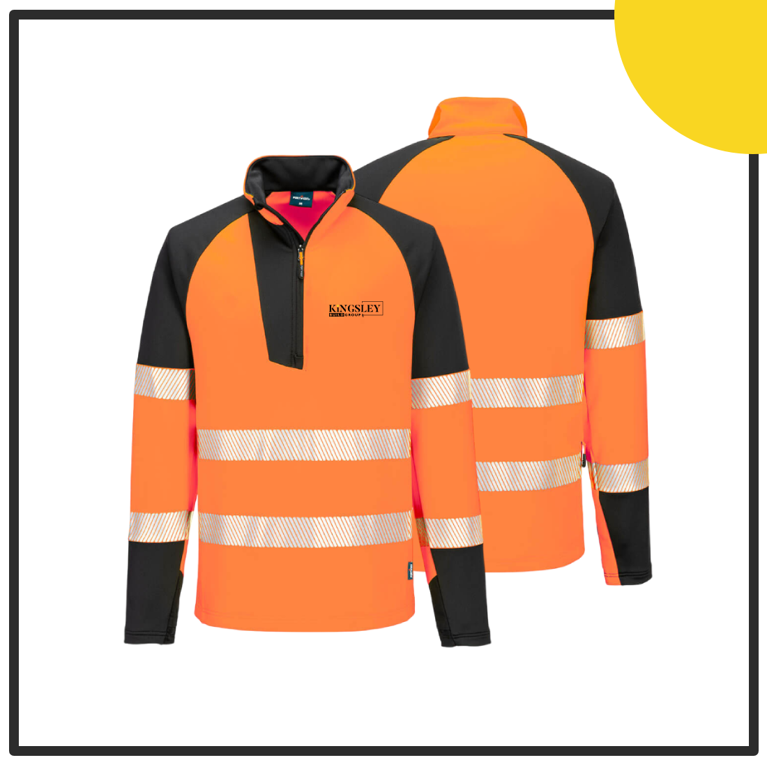 Portwest - T172 1/4 Zip Sweatshirt