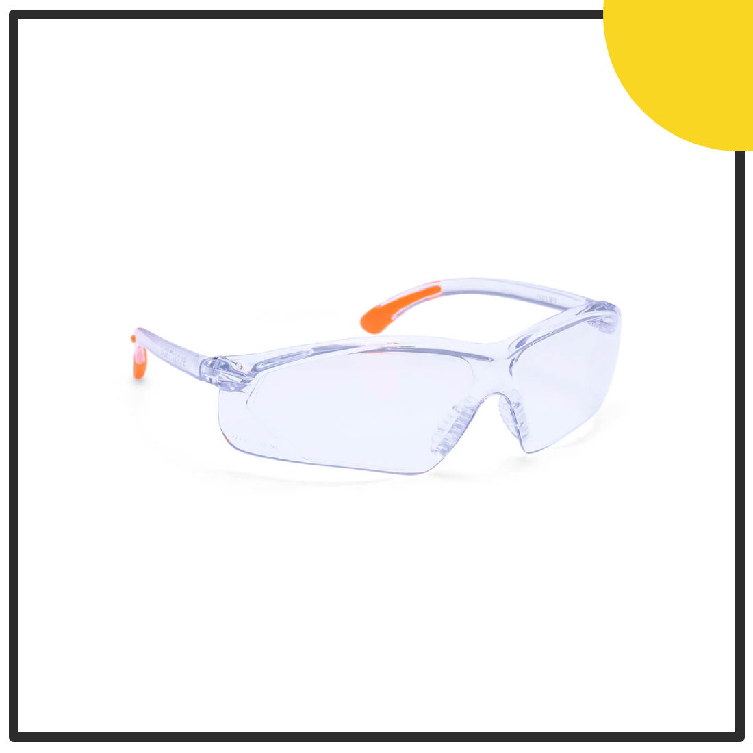Portwest - PW15 - Fossa Safety Glasses Clear