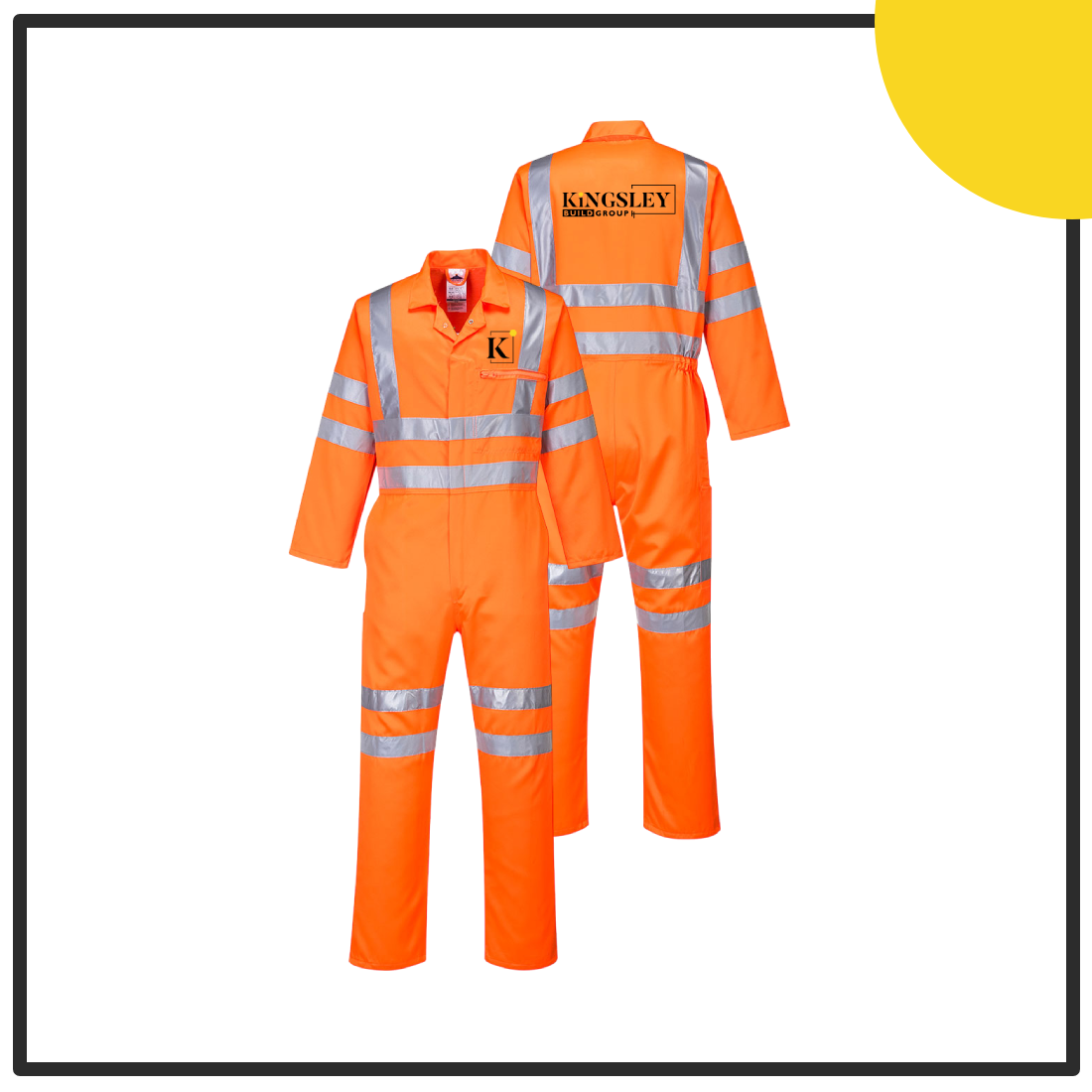 Portwest - RT42 - Hi-Vis Polycotton Service Coverall