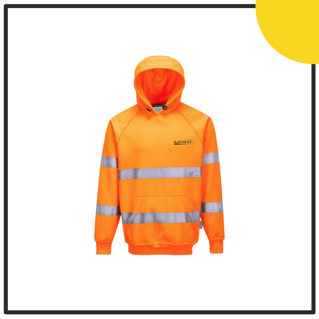 Portwest - B304 - Hi-Vis Hoodie (left chest logo version)