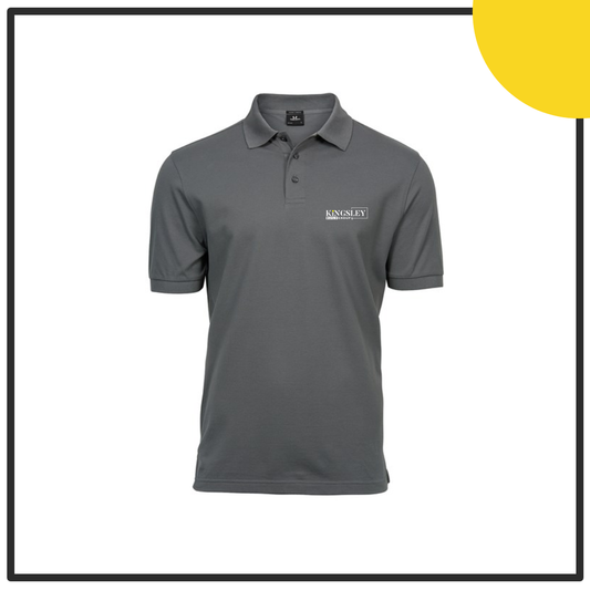 TJ001 Luxury stretch polo - Powder Grey