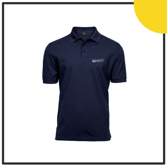 TJ001 Luxury stretch polo - Navy