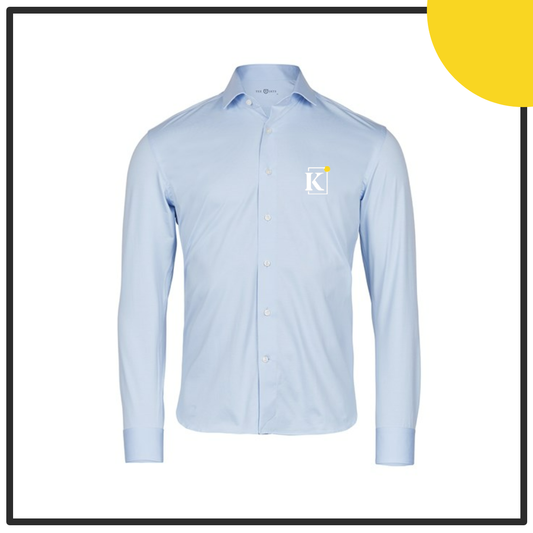 TJ043 Active stretch shirt - Light Blue