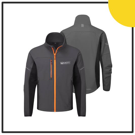 EV475 - EV4 Stretch Work Jacket Metal Grey
