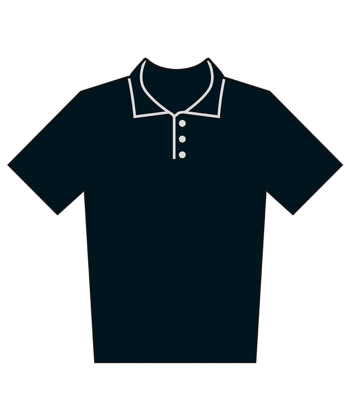 Finden & Hales LV291 Adults team polo shirt in Black