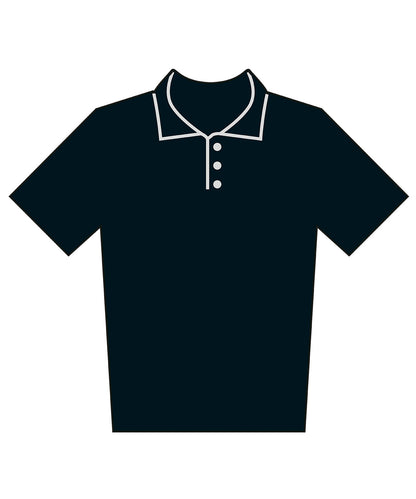 Finden & Hales LV291 Adults team polo shirt in Black