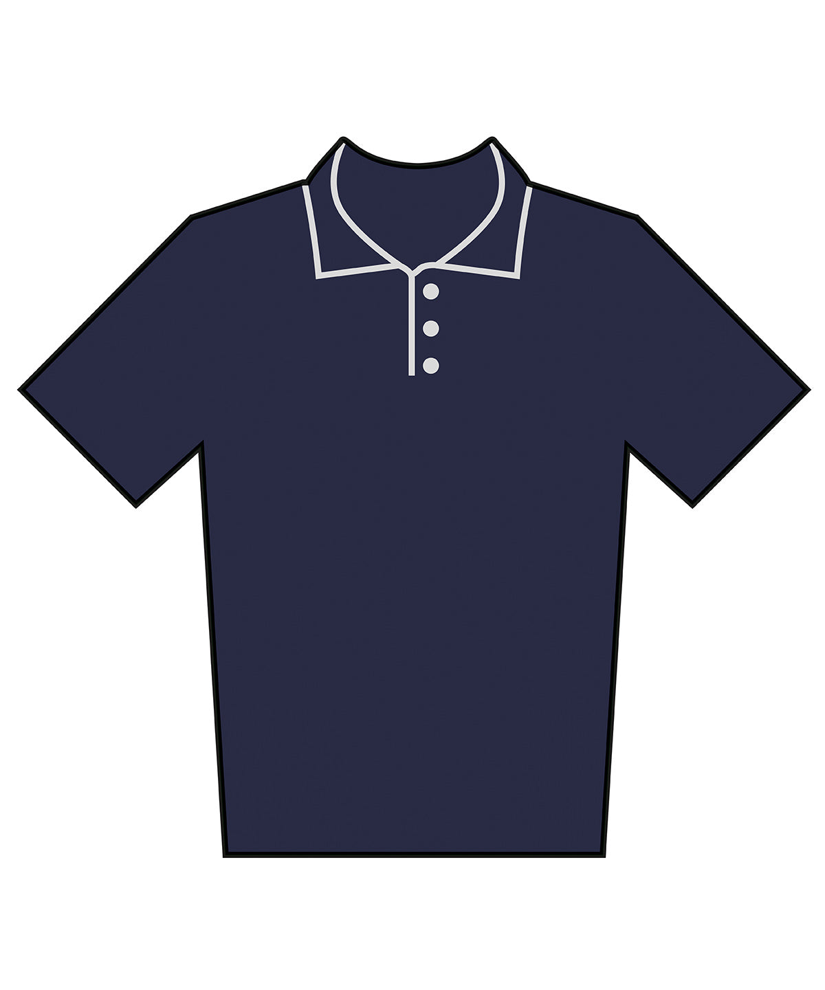 Finden & Hales LV291 Adults team polo shirt in Navy