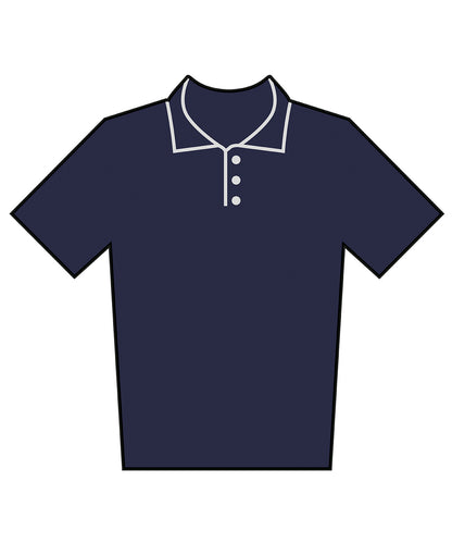 Finden & Hales LV291 Adults team polo shirt in Navy