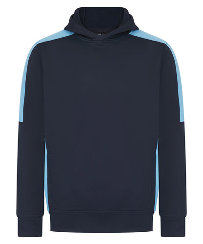 Finden & Hales LV341 Adults’ team hoodie in Navy/Sky