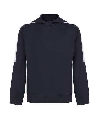 Finden & Hales LV342 Kids' team hoodie in Navy/White