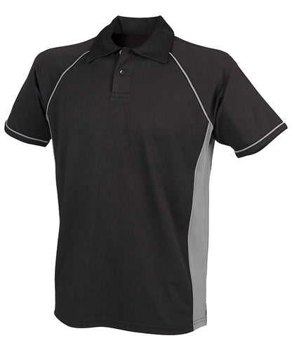 Finden & Hales LV370 Piped performance polo