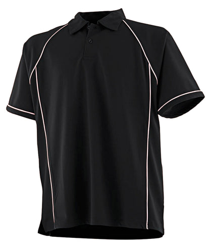 Finden & Hales LV370 Piped performance polo