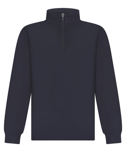 Finden & Hales LV875 Kids ¼-tracksuit top in Navy