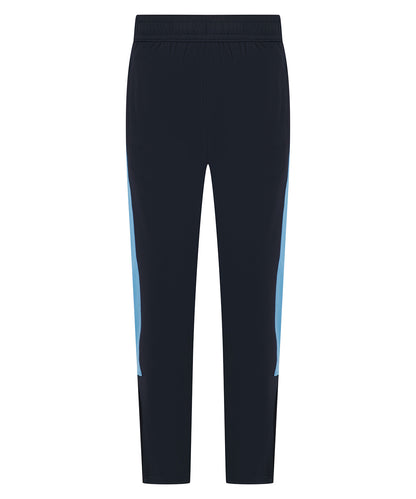 Finden & Hales LV881 Knitted tracksuit pants in Navy/Sky*