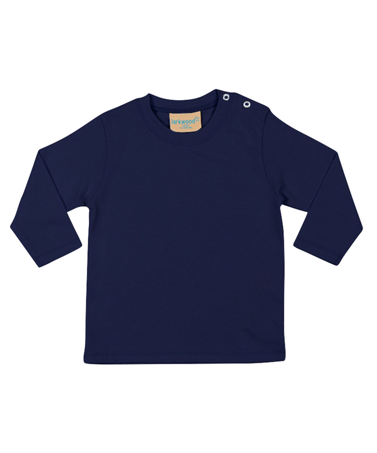 Larkwood LW21T Long-sleeved t-shirt in Navy