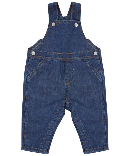 Larkwood LW700 Denim dungarees in Blue