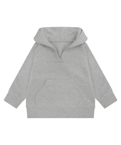 Larkwood LW802 Kids sustainable hoodie in Heather Grey