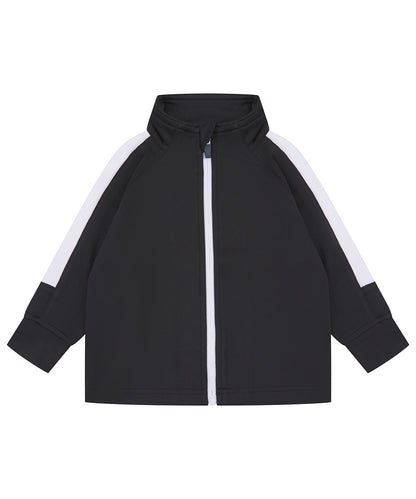Larkwood LW820 Track top in Black/White