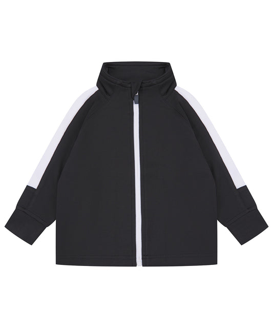 Larkwood LW820 Track top in Black/White