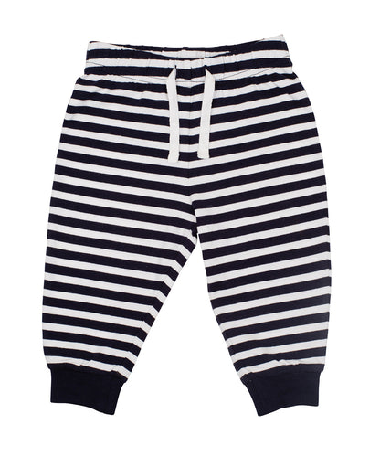 Larkwood LW85T Lounge pants in Navy/White Stripes