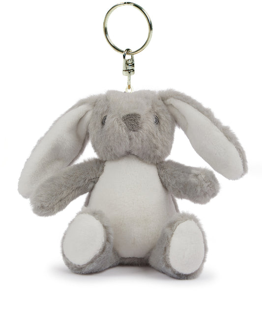 Mumbles MM023 Binx bear in Bunny Key Ring (Grey)