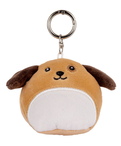Mumbles MM026 Character keyring in Dog Light Brown