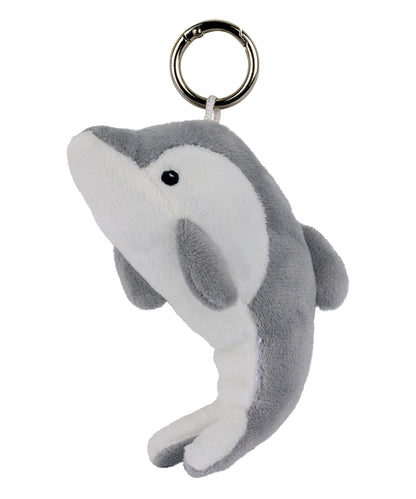 Mumbles MM026 Character keyring in Dolphin Grey