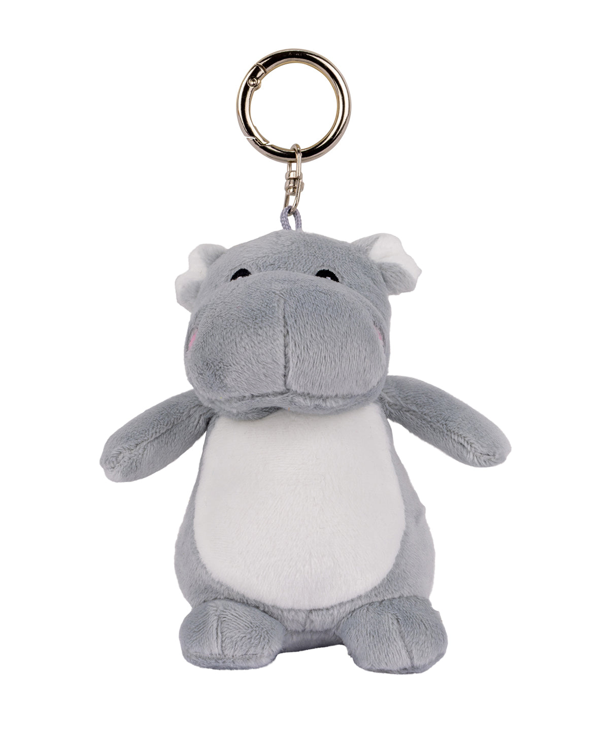 Mumbles MM026 Character keyring in Hippo Grey