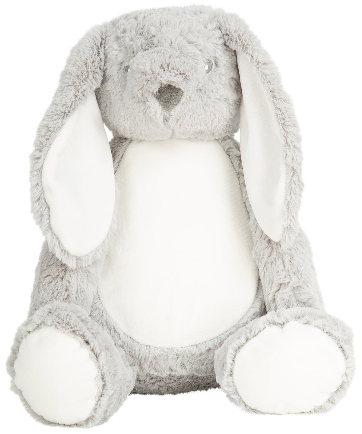 Mumbles MM050 Zippie bunny in Grey