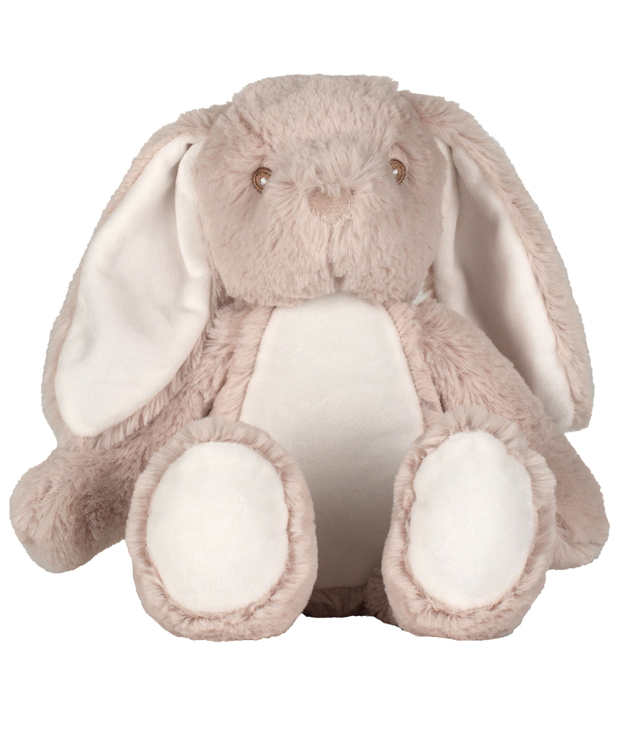 Mumbles MM060 Printme mini teddy in Bunny Light Brown