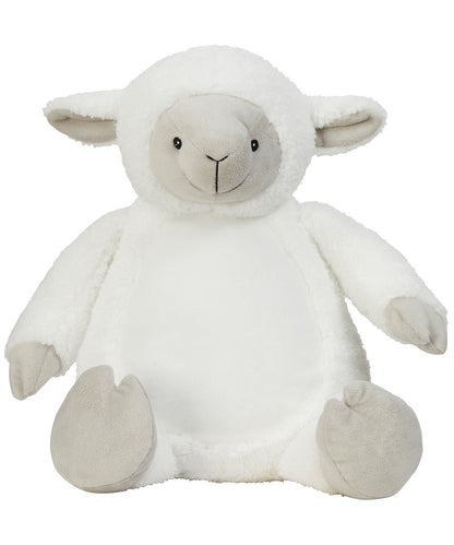 Mumbles MM576 Zippie Lamb in Cream