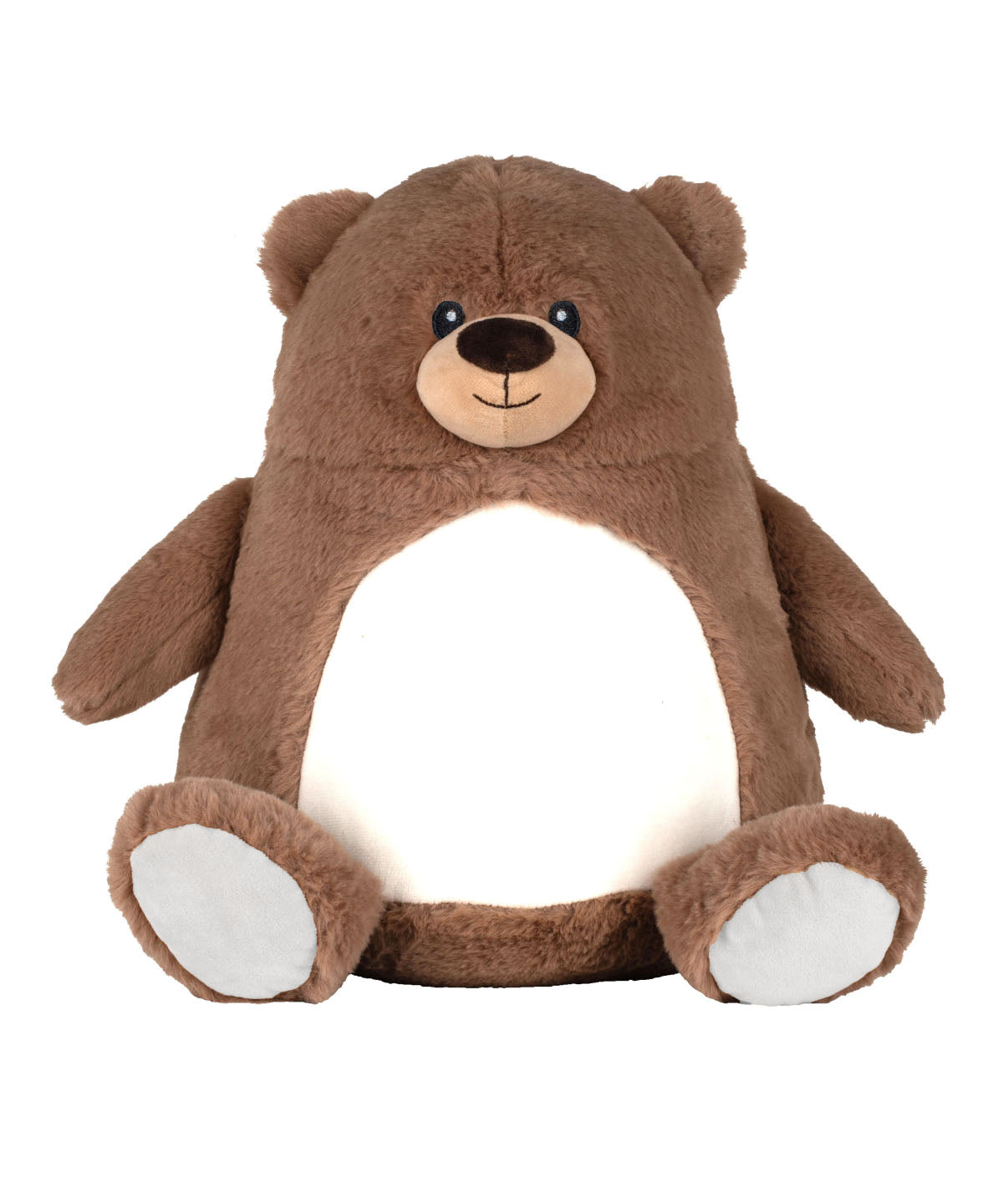 Mumbles MM581 Zippie brown bear in Brown