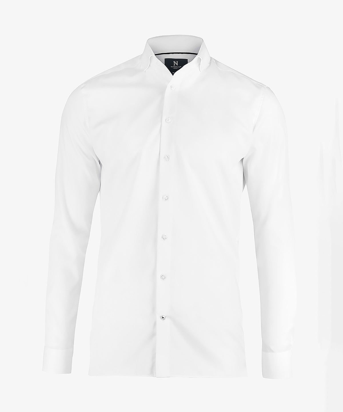 Nimbus N102M Portland slim fit – super non-iron business shirt in White