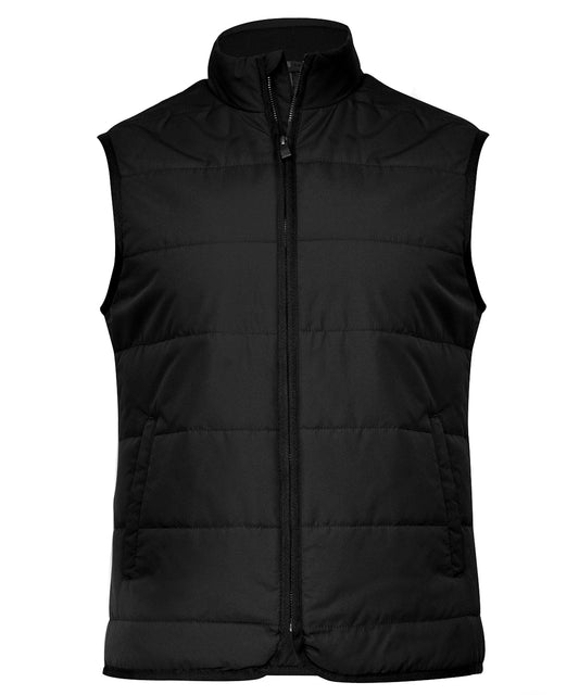 Nimbus N114M Hudson – horizontal quilted gilet in Black