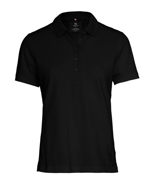 Nimbus N140F Women’s Altavista – tri-blend deluxe polo in Black