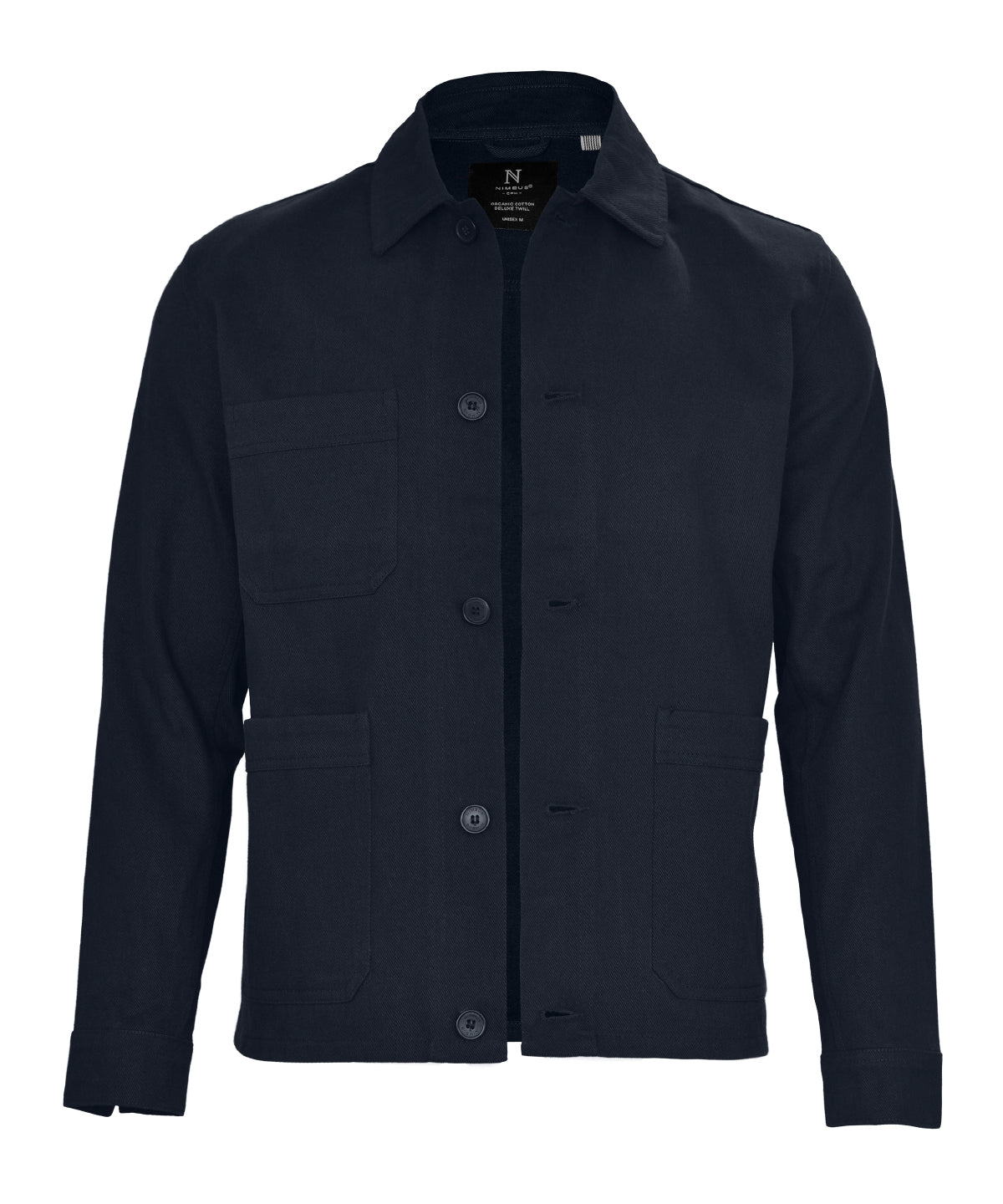 Nimbus NB133 Sonoma twill unisex overshirt in Dark Navy