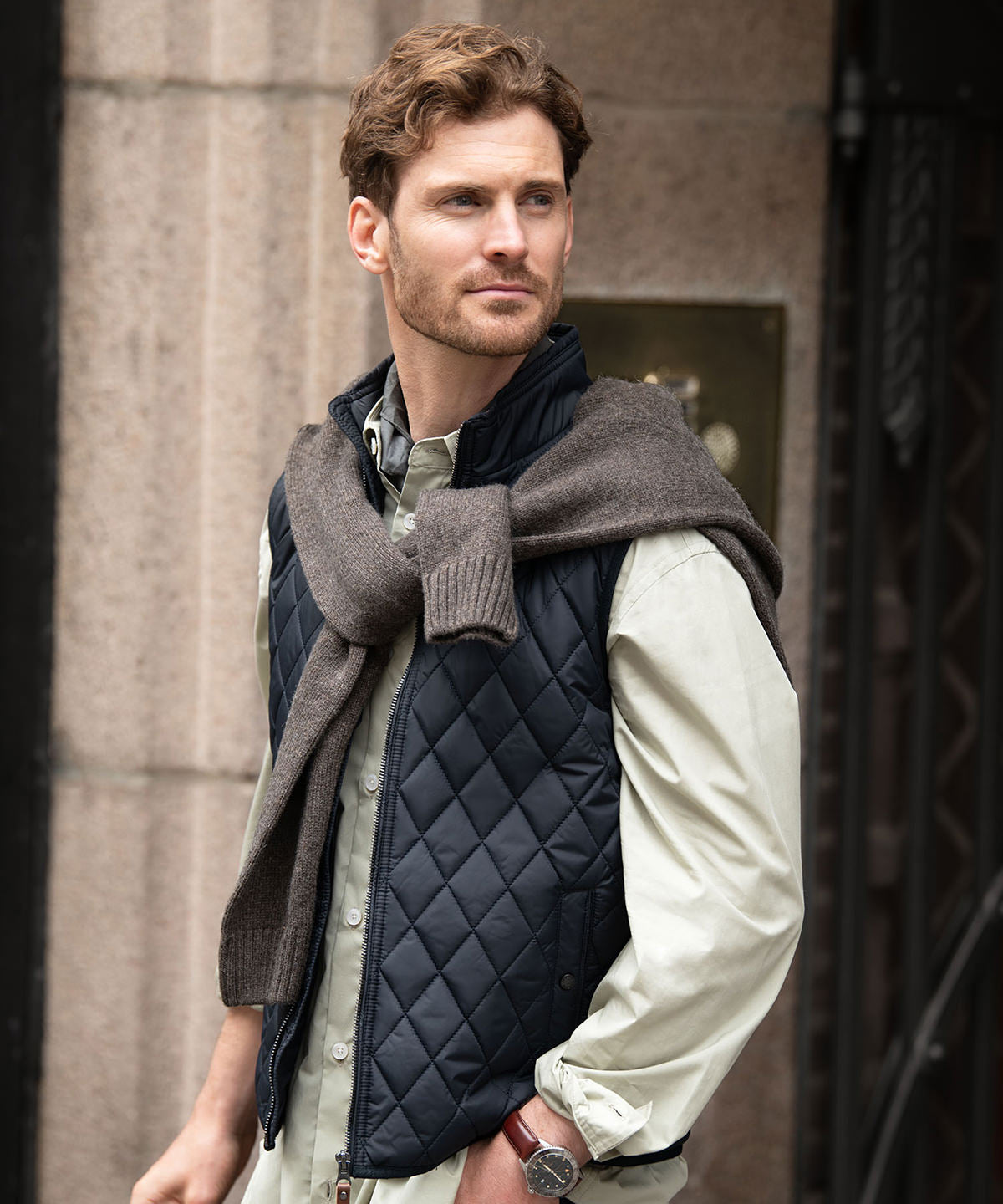Nimbus NB46M Camden – diamond quilted gilet