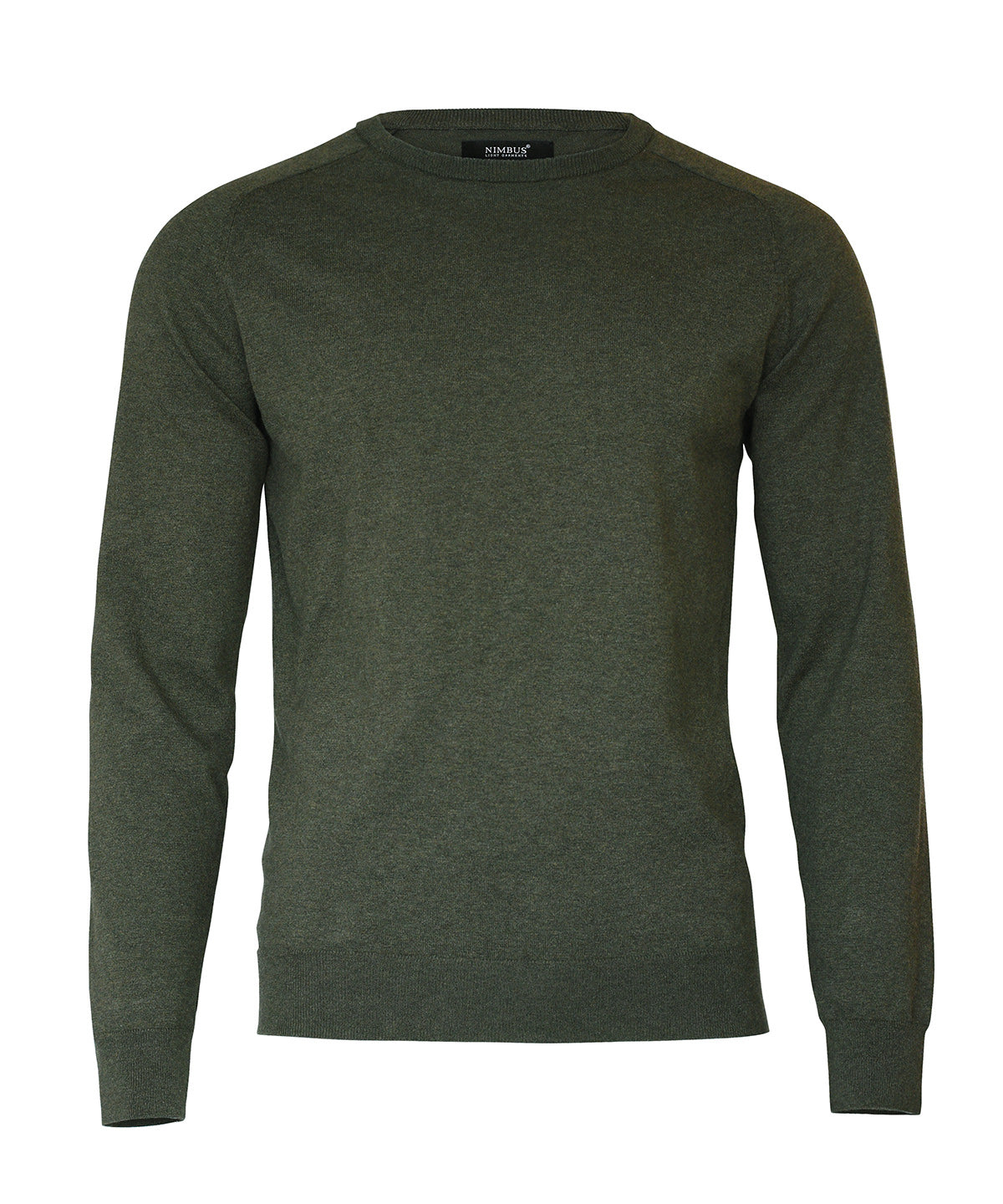 Nimbus NB94M Brighton – elegant round neck in Olive Melange