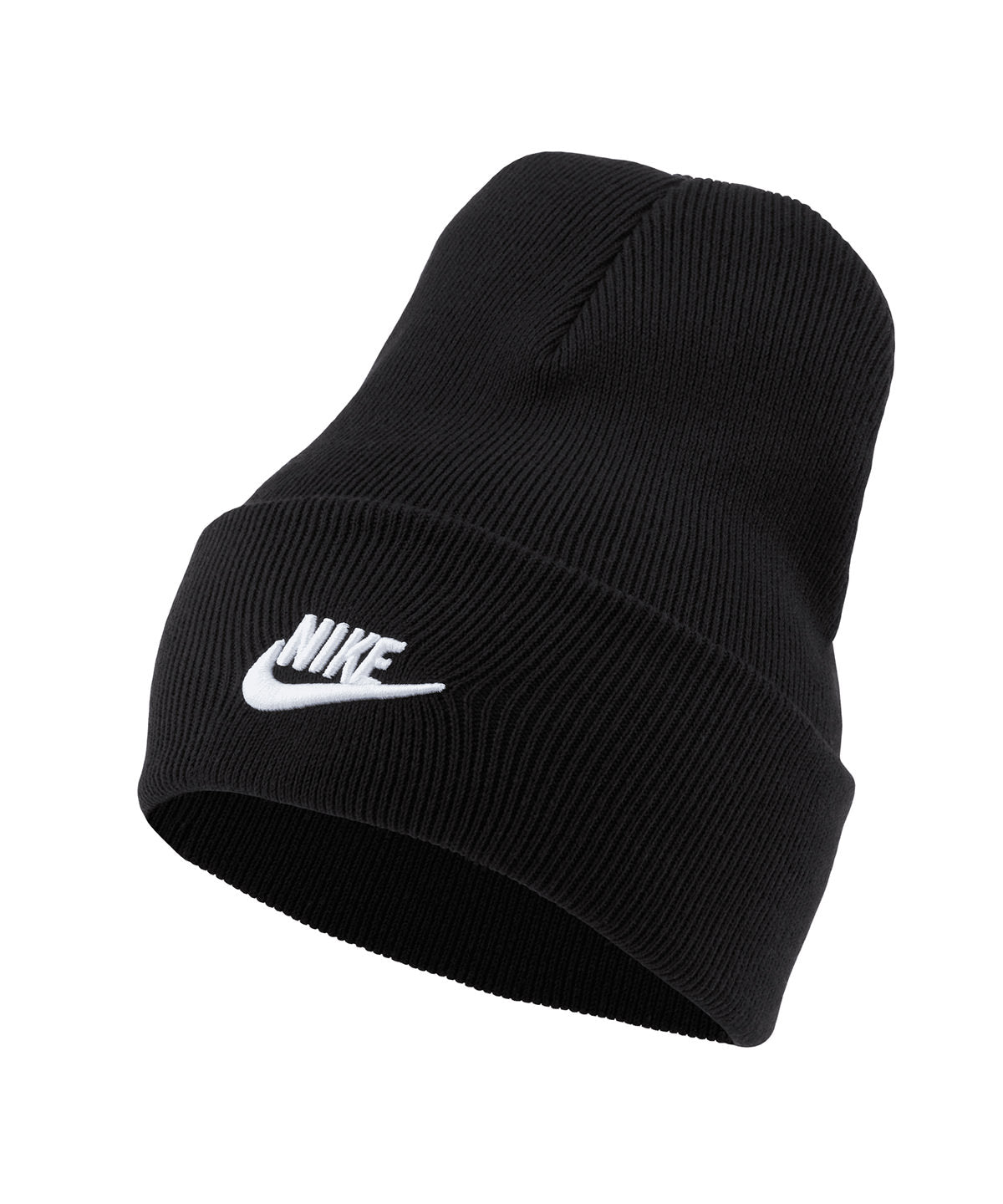 Nike NK334 Nike beanie utility futura in Black/White