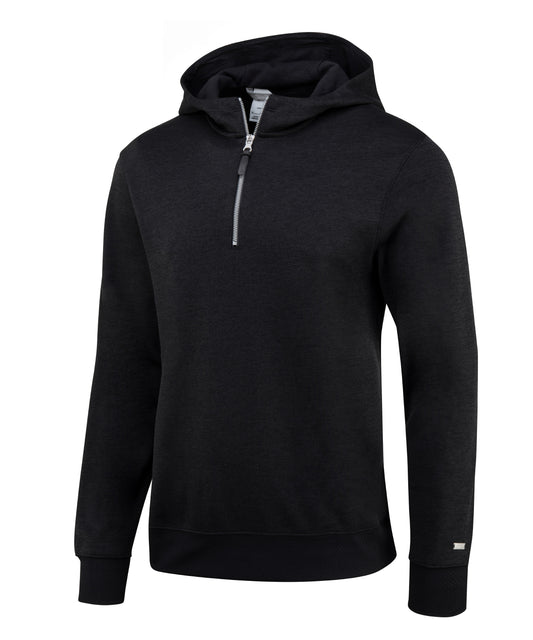 Nike NK357 Nike Dri-FIT player hoodie in Black / Black / Black / Brushed Silver