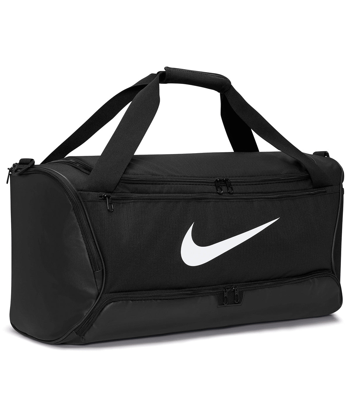 Nike NK371 Nike Brasilia 9.5 training medium duffle (60L) in Black/Black/White