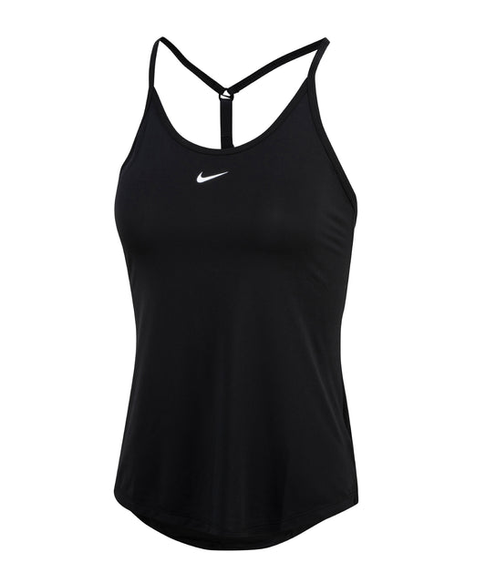 Nike NK375 Women’s Nike One Dri-FIT Elastika standard fit tank in Black/White